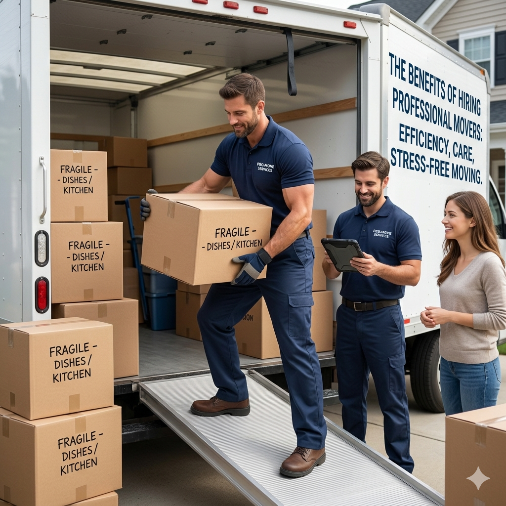 Benefits of Hiring Professional Movers